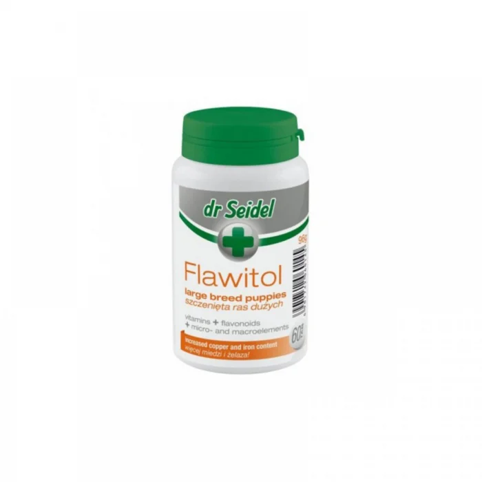 Flawitol Puppy Large Breed, Dr. Seidel, 60 Tablete