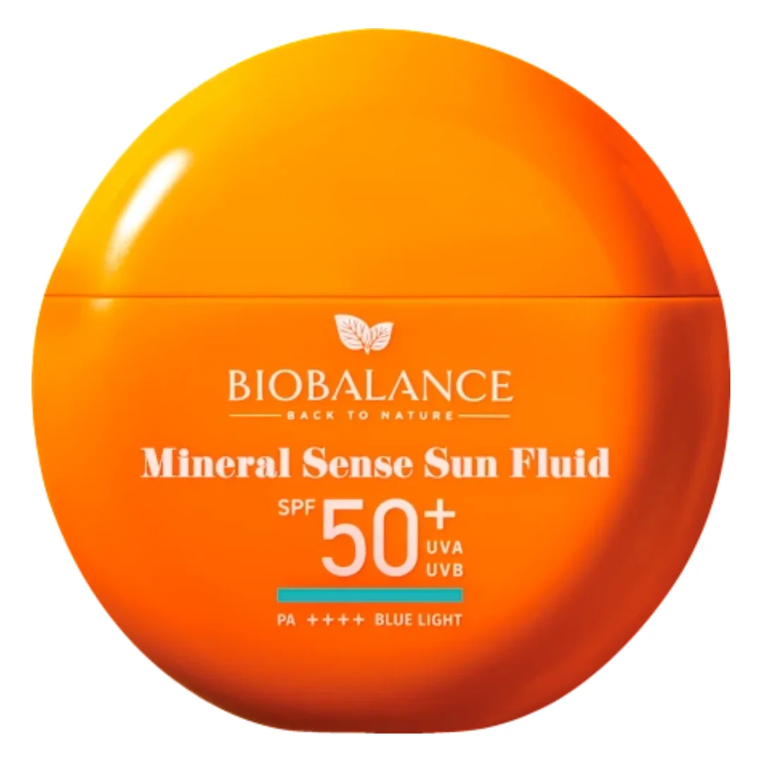 Fluid protectie solara cu SPF 50+ Mineral Sense Blue Light, 40 ml, Bio Balance