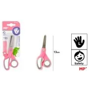 Foarfeca scolara pentru stangaci Main Paper, 13 cm, roz