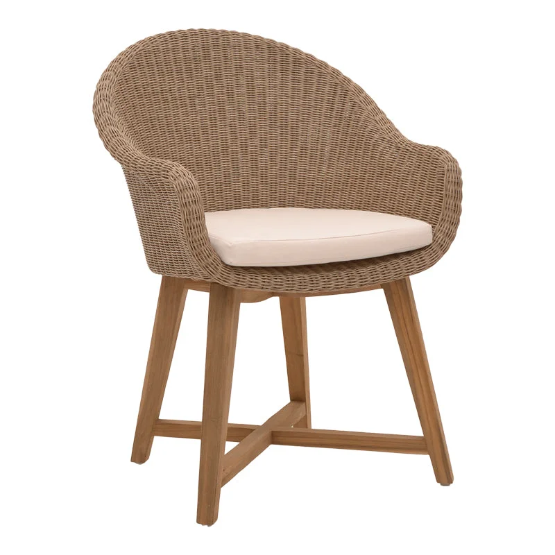 Fotoliu de gradina Solso Boho  Natural 62x58x78 cm