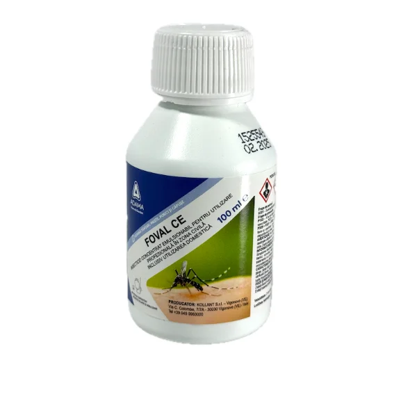 Foval CE 100 ml, insecticid Kollant (tantari, muste, insecte taratoare)