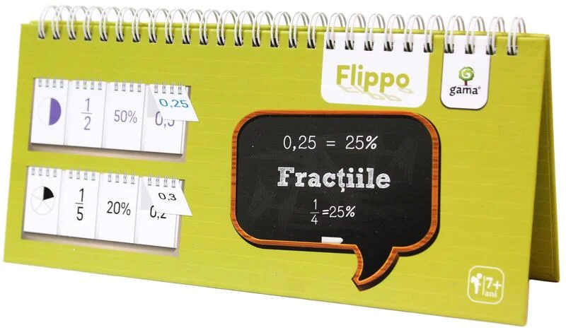 Fracțiile. Flippo - Board book - *** - Gama