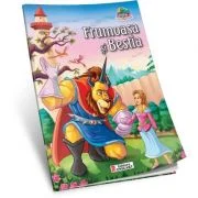 Frumoasa si Bestia-Carte de colorat A5 ilustrata