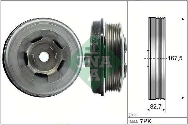 Fulie curea, arbore cotit Schaeffler INA 544 0601 10