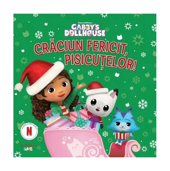 Gabby's Dollhouse. Crăciun fericit, pisicuțelor! - Paperback - *** - Litera mică