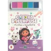 Gabby's Dollhouse. Pictam cu degetelele