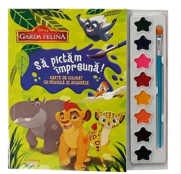 Garda felină. Să pictăm împreună! - Paperback brosat - Disney - Litera mică