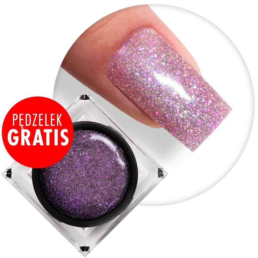 Gel Constructie Molly Lac Shine On You- Fairy Shine 15gr Hema Free - Everin