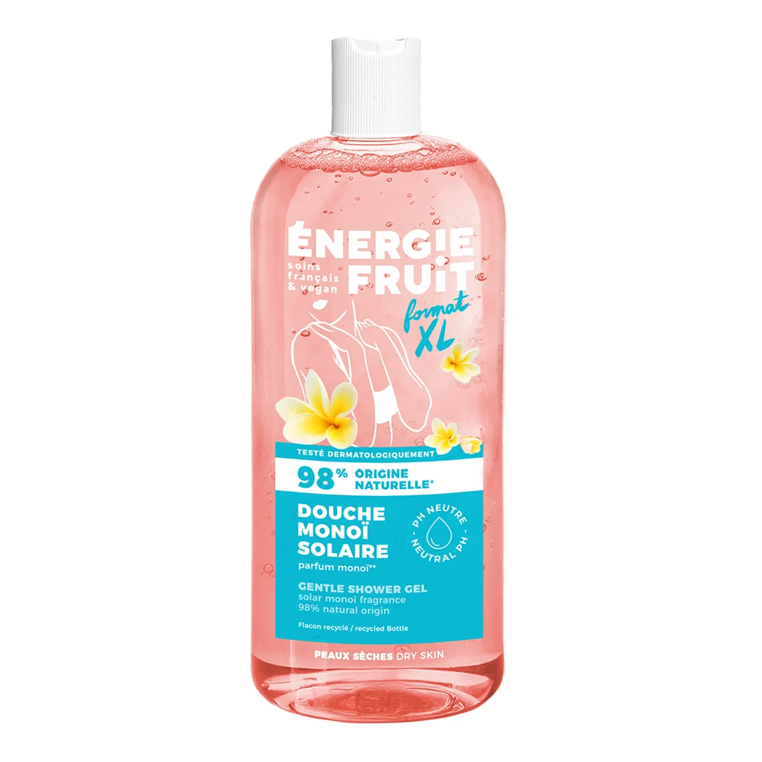 Gel de dus hidratant cu Ulei de Monoi, 500 ml, Energie Fruit