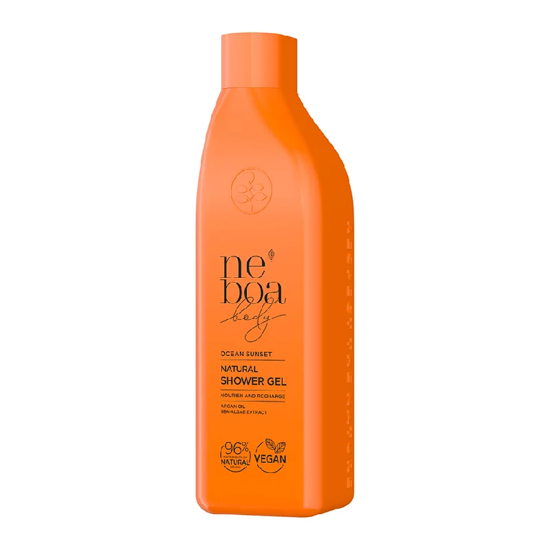 Gel de dus natural Ocean Sunset, 300 ml, Neboa