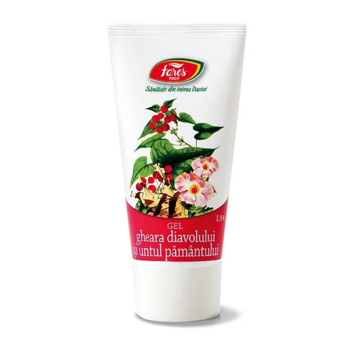 Gel Ghiara Diavolului si Untul Pamantului, 50 ml, Fares