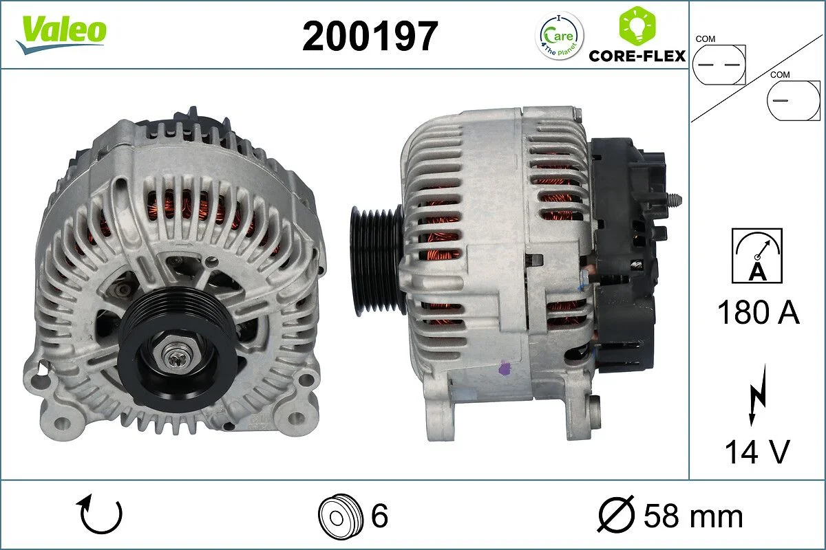 Generator / Alternator VALEO 200197