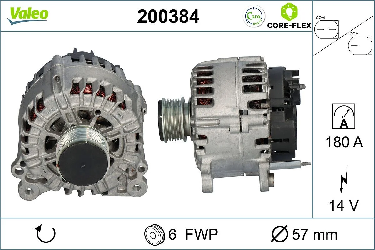Generator / Alternator VALEO 200384