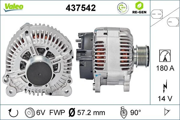 Generator / Alternator VALEO 437542