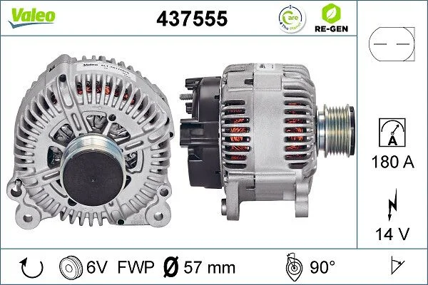 Generator / Alternator VALEO 437555