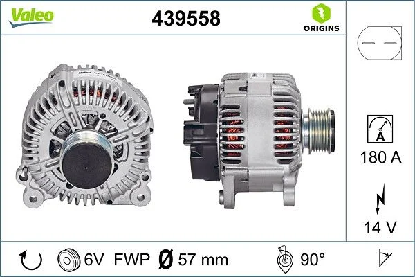 Generator / Alternator VALEO 439558
