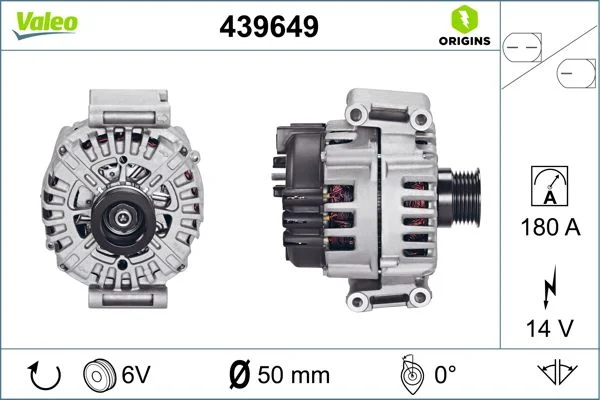 Generator / Alternator VALEO 439649