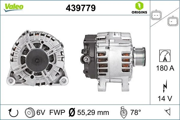 Generator / Alternator VALEO 439779