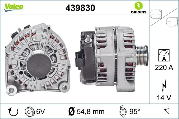 Generator / Alternator VALEO 439830