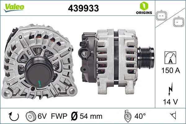 Generator / Alternator VALEO 439933