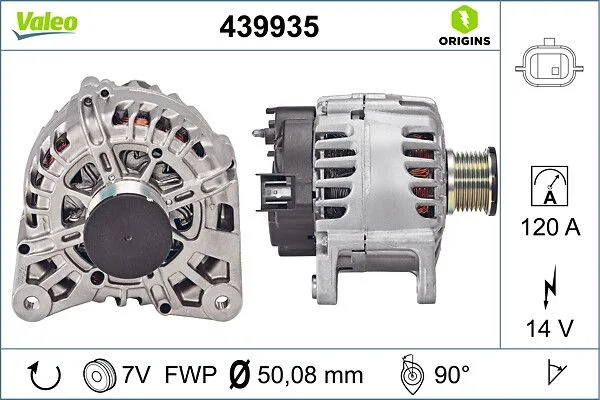 Generator / Alternator VALEO 439935