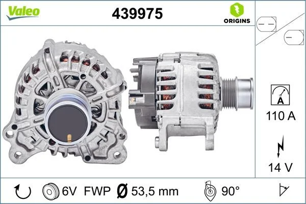 Generator / Alternator VALEO 439975
