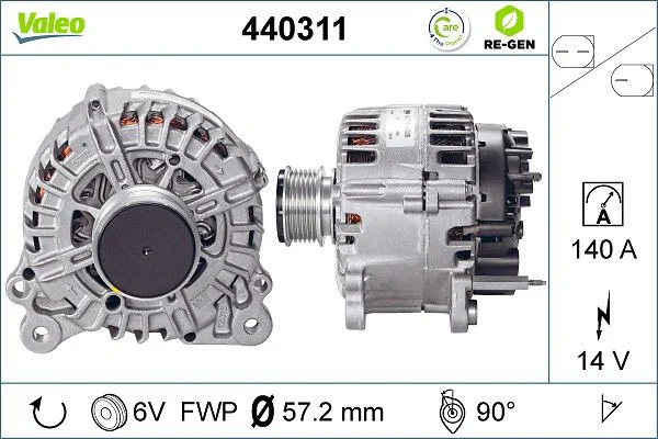 Generator / Alternator VALEO 440311