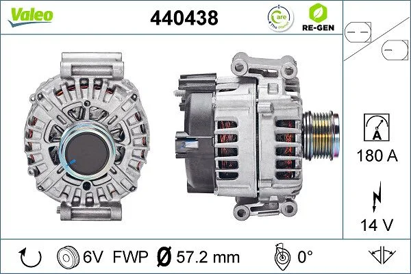 Generator / Alternator VALEO 440438