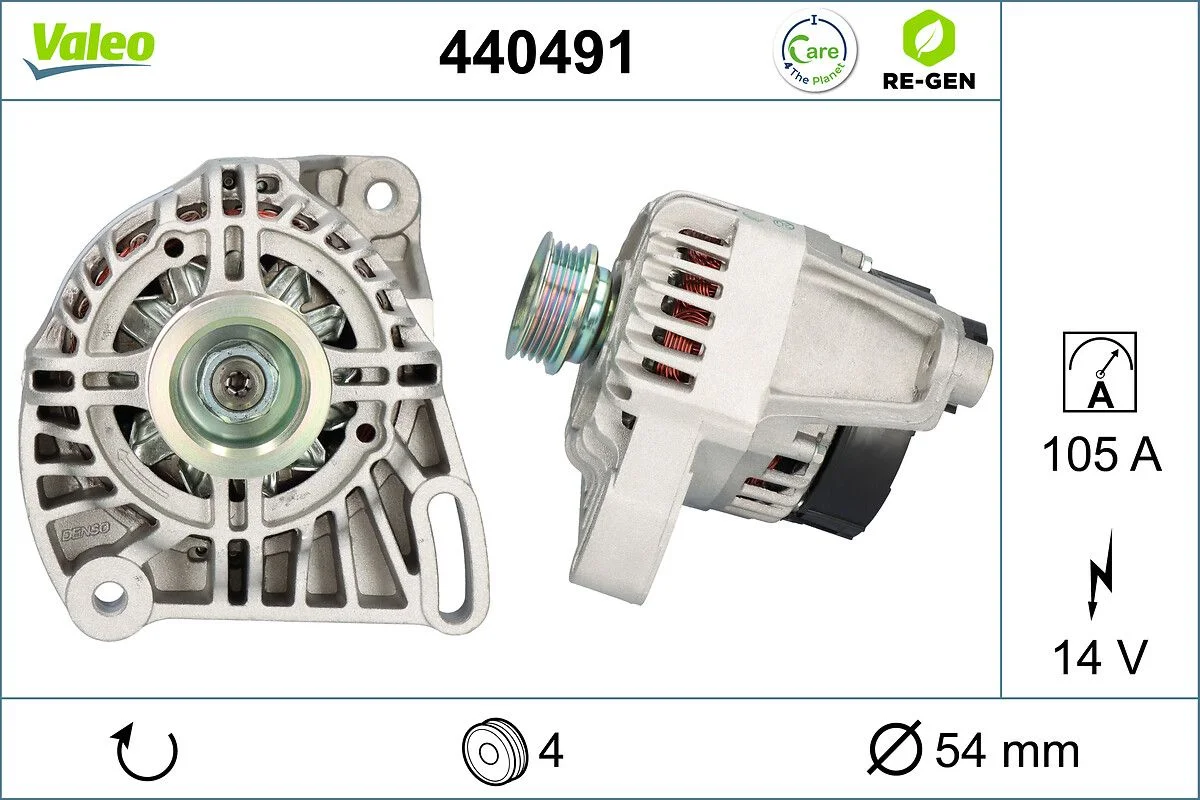 Generator / Alternator VALEO 440491