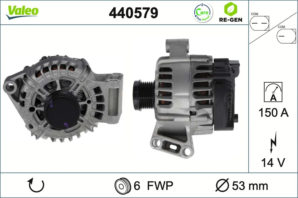 Generator / Alternator VALEO 440579