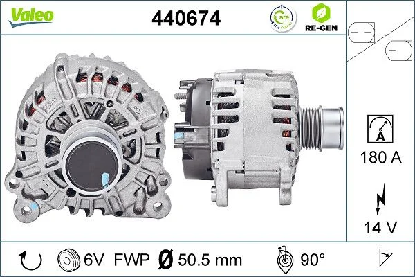Generator / Alternator VALEO 440674