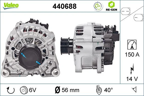 Generator / Alternator VALEO 440688