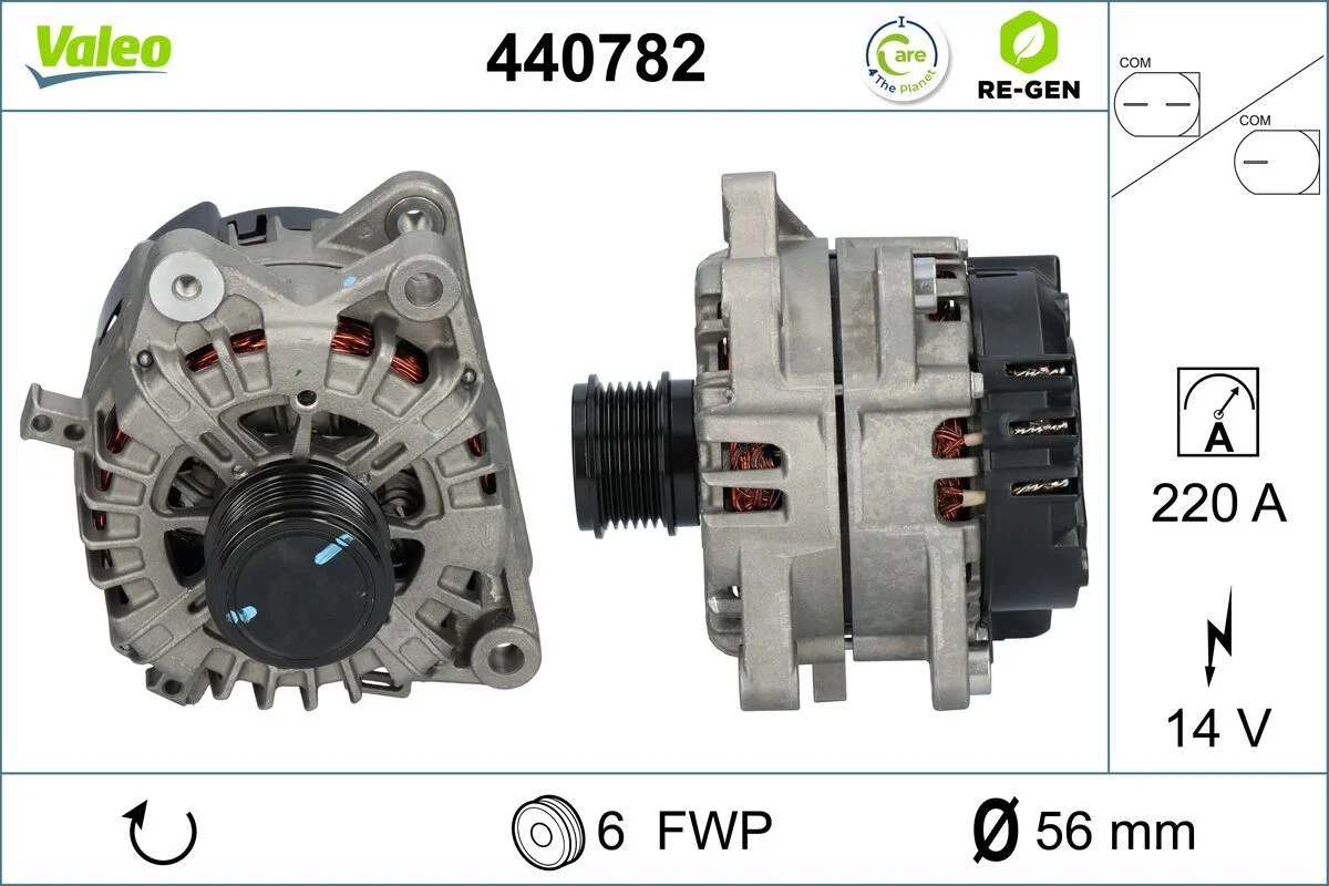 Generator / Alternator VALEO 440782