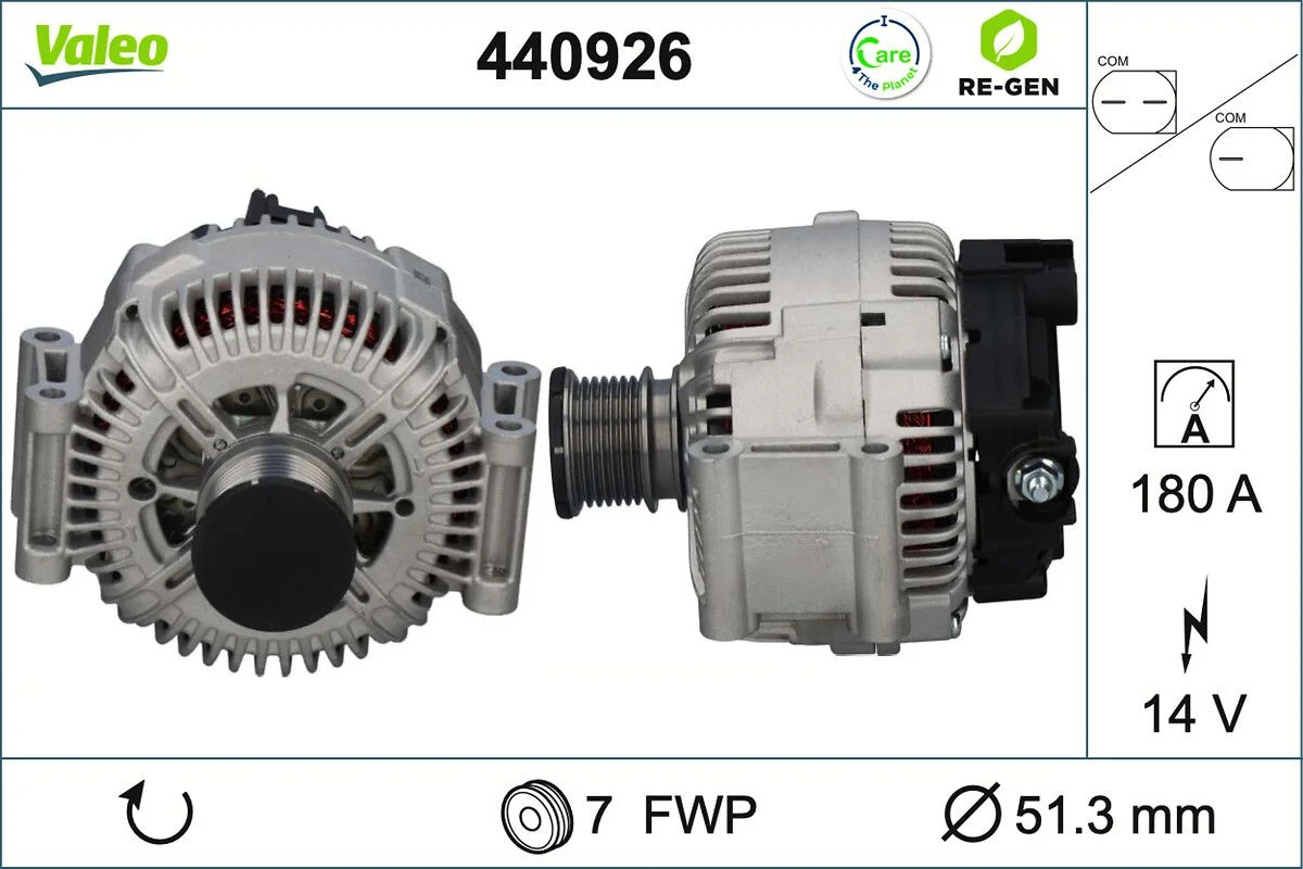 Generator / Alternator VALEO 440926