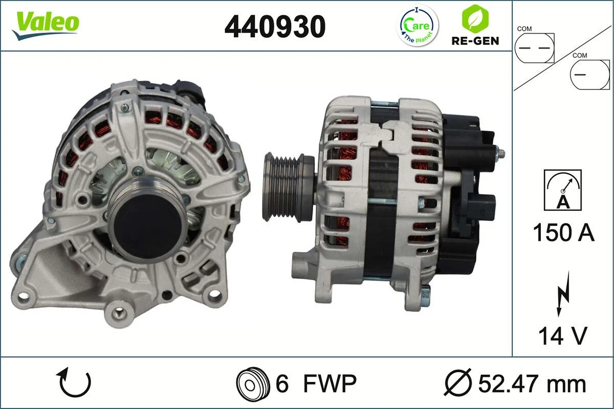 Generator / Alternator VALEO 440930