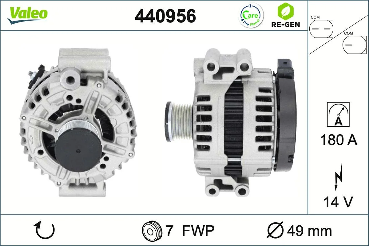 Generator / Alternator VALEO 440956