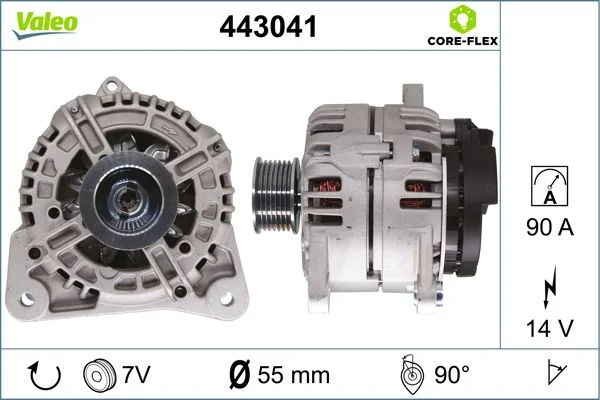 Generator / Alternator VALEO 443041