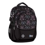 Ghiozdan scolar Majewski ST Right, BP01, Trouble Maker Bear, 4 compartimente, 43 x 32 x 21 cm