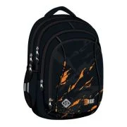 Ghiozdan scolar Majewski ST Right, BP04, Lava, 4 compartimente, 43 x 32 cm