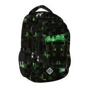 Ghiozdan scolar Majewski ST Right, BP26 XL, Green Game, 3 compartimente, 45 x 35 x 20 cm