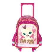 Ghiozdan troler Cute Kitty, 38x29x14 cm