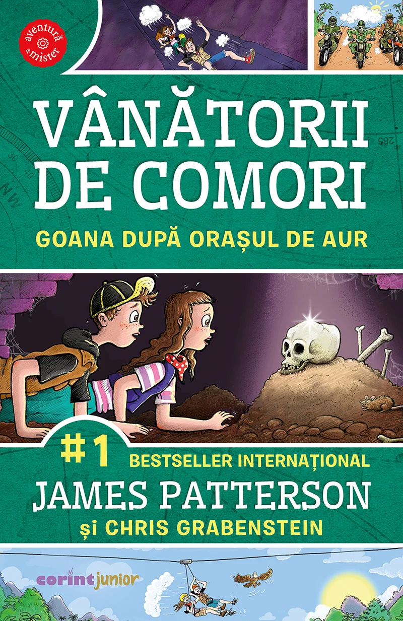 Goana după orașul de aur (vol.5 din seria Vânătorii de comori)