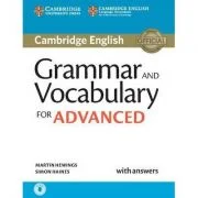 Grammar and Vocabulary for Advanced Book with Answers: Self-Study Grammar Reference and Practice - Martin Hewings