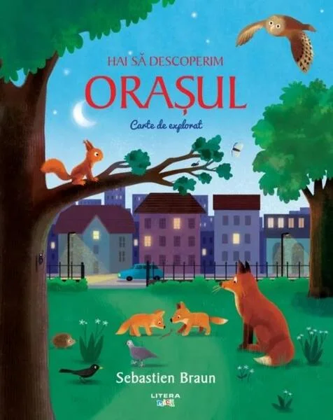 Hai să descoperim orașul. Carte de explorat - Hardcover - Sebastien Braun - Litera mică