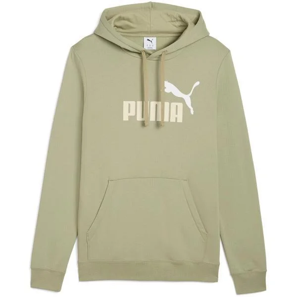 Hanorac barbati Puma Ess 2 Color No. 1 Logo Hoodie Fl Lux Arm 68471182, XL, Bej