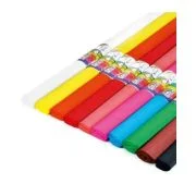 Hartie creponata Fiorello 170-1605, 50x200cm, diverse culori, set 10 role