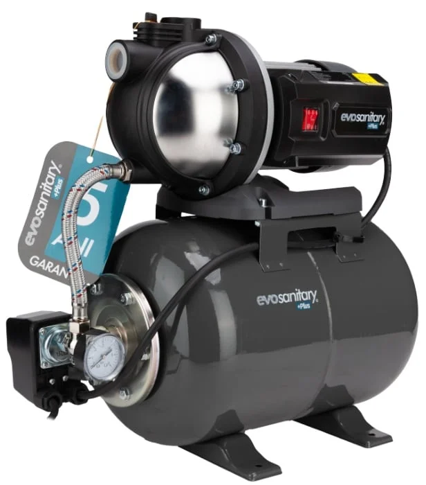Hidrofor 24l, 1300w, 5.3bar, pompa inox, 5 ani garantie, Evosanitary Plus 682544