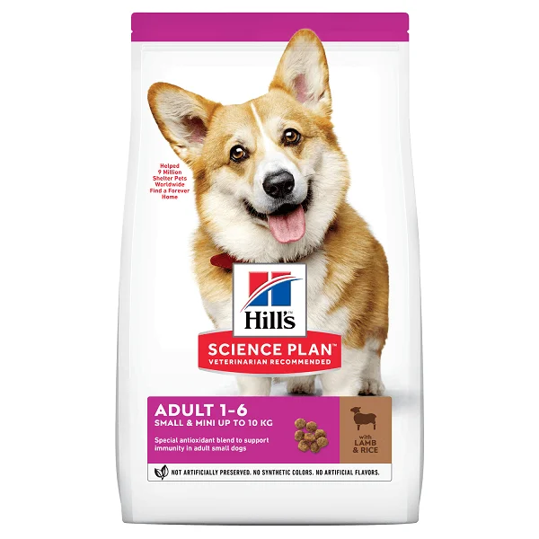 Hill's SP Canine Adult Small & Miniature Lamb&Rice, 1.5 Kg