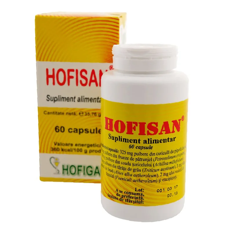Hofisan, 60 capsule, Hofigal