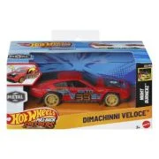 HOT WHEELS MASINUTA METALICA CU SISTEM PULL BACK DIMACHINNI VELOCE NIGHT BURNERZ SCARA 1: 43